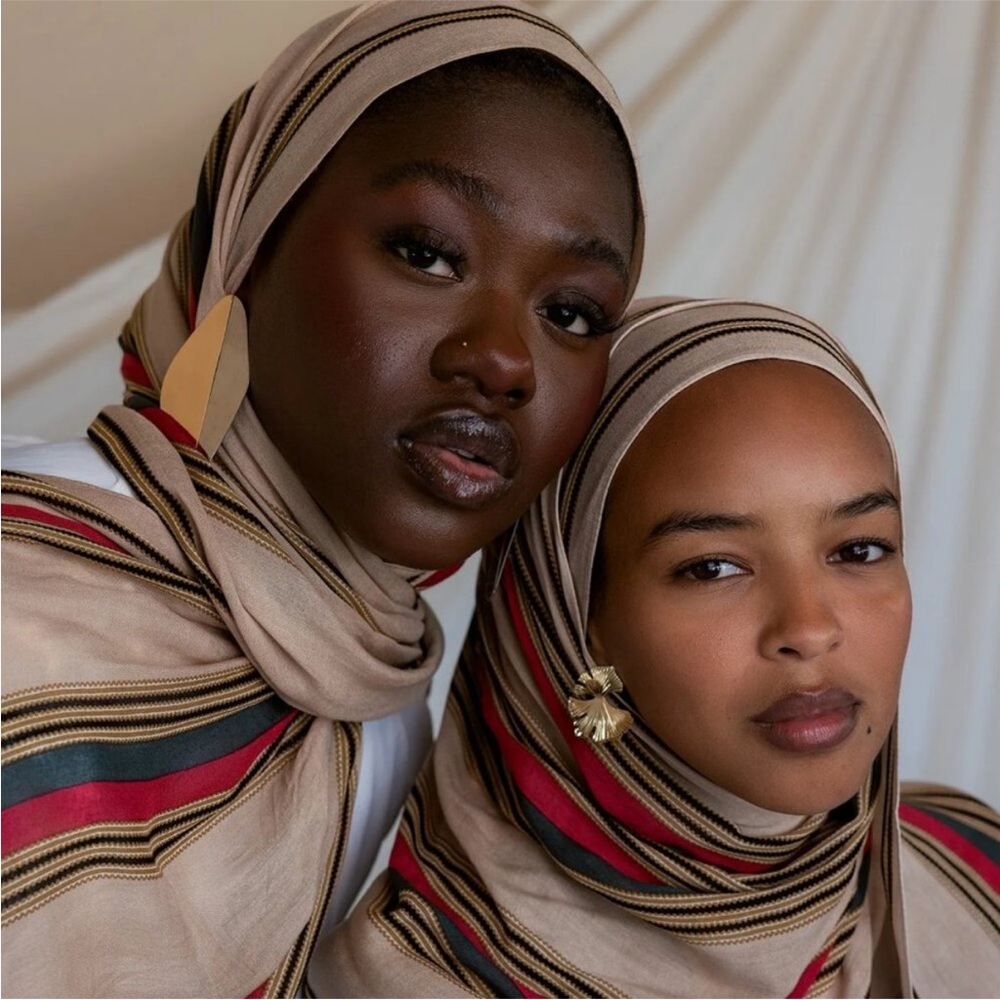 Vela scarves Heirloom stripe